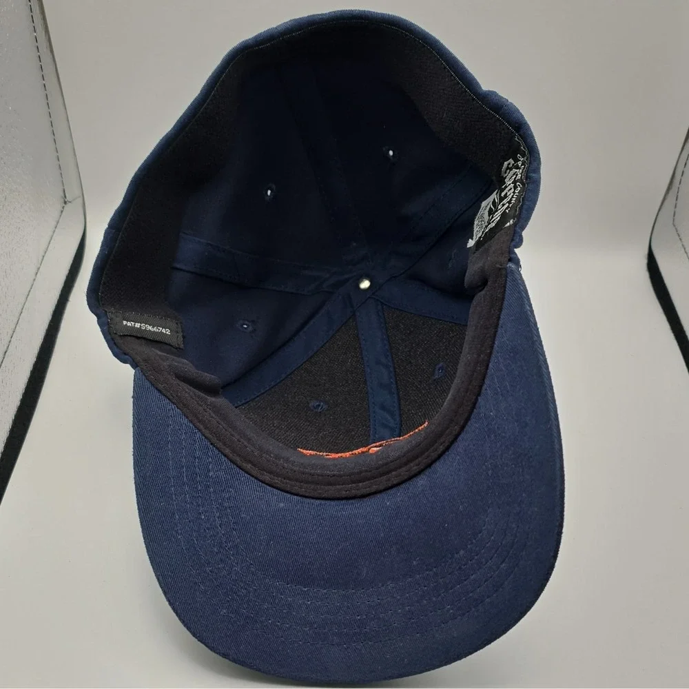 Orange County Choppers Youth Navy Blue Flexfit Embroidered Cap 98/2 Cotton